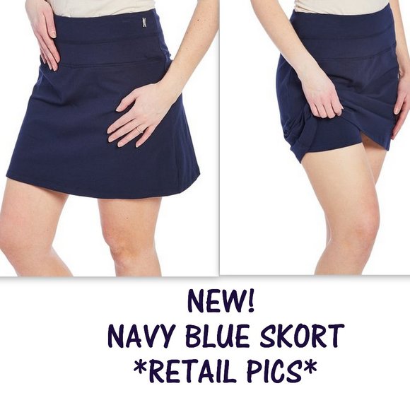 *NEW!* TEEZ HER NAVY BLUE SKORT-2X - Picture 1 of 5